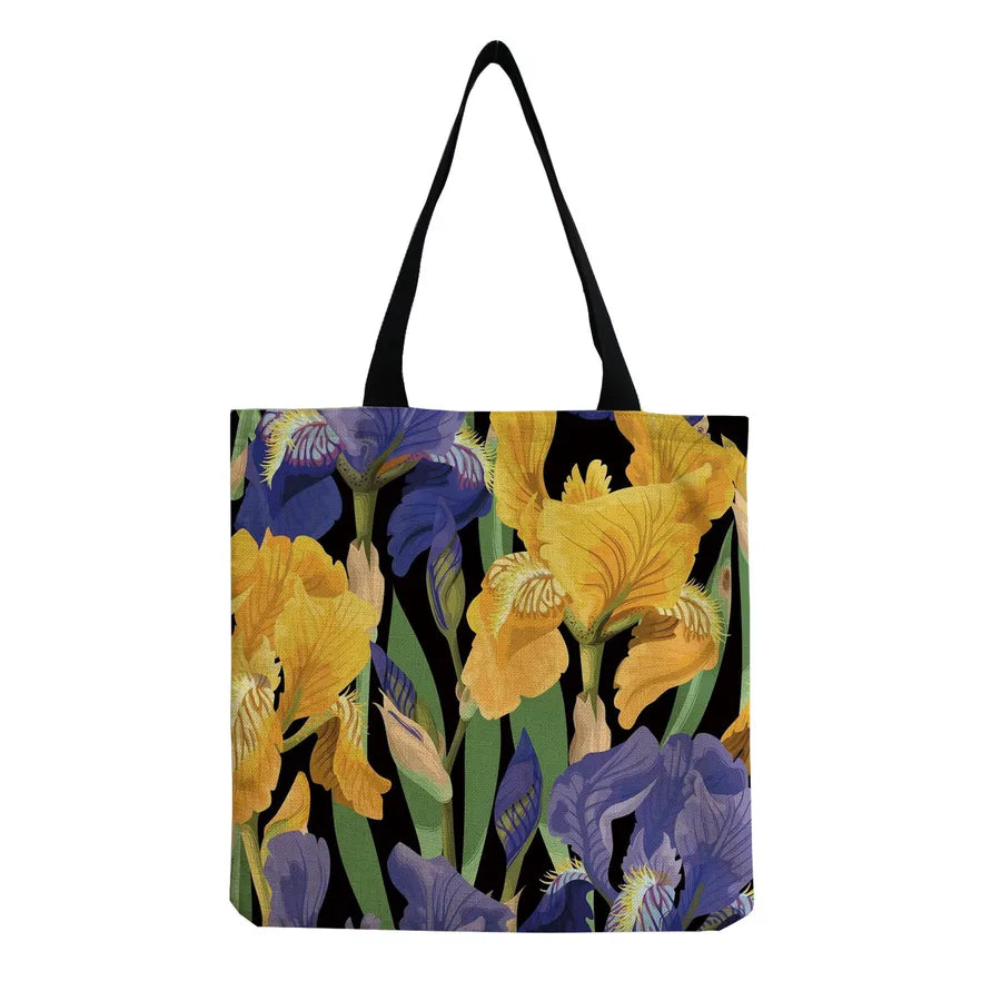 women's fashion flower shopping bags