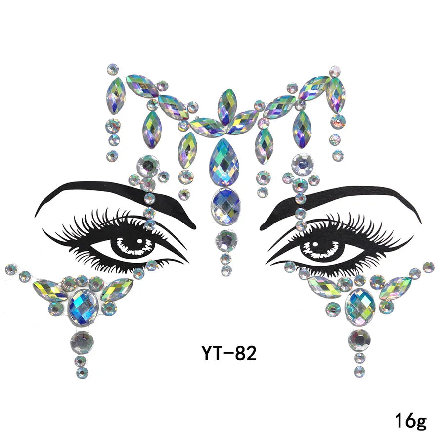 water droplets arylic tattoos & body art 1 piece