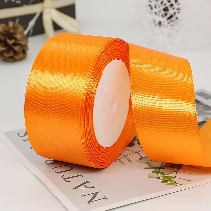 Modern Style Solid Color Polyester Holiday Wedding Birthday Party Supplies Gift Wrapping Supplies 1 Roll