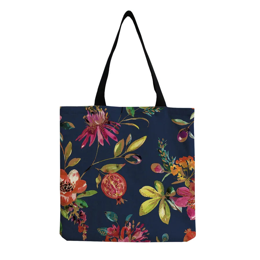 women's fashion flower shopping bags