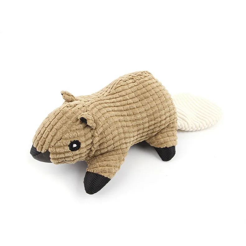 cute cloth animal pet toys