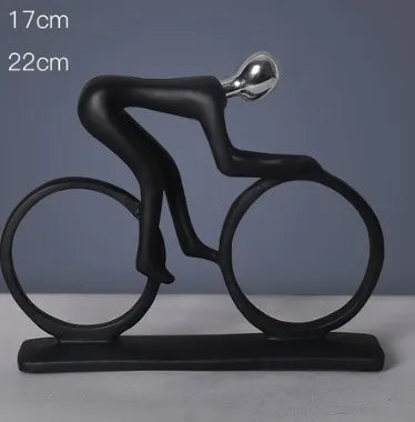 simple style abstract synthetic resin ornaments artificial decorations