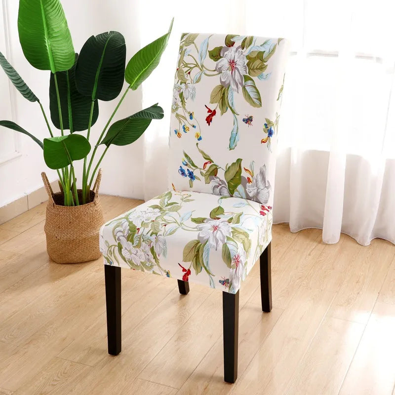 Chair Cover Hotel Chair Cover Dining Chair Cover One-piece Elastic Chair Cover Office Computer Seat Cover