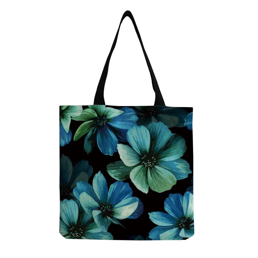 women's fashion flower shopping bags