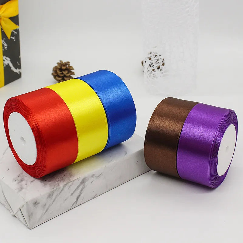 Modern Style Solid Color Polyester Holiday Wedding Birthday Party Supplies Gift Wrapping Supplies 1 Roll