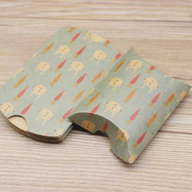 Multicolor Handmade Christmas Gift Box Wedding Candy Swan Packaging Box Floral Design Jewelry Present Container