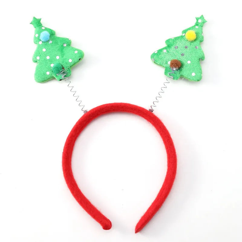 Christmas Cartoon Style Christmas Tree Snowman Snowflake Party Festival