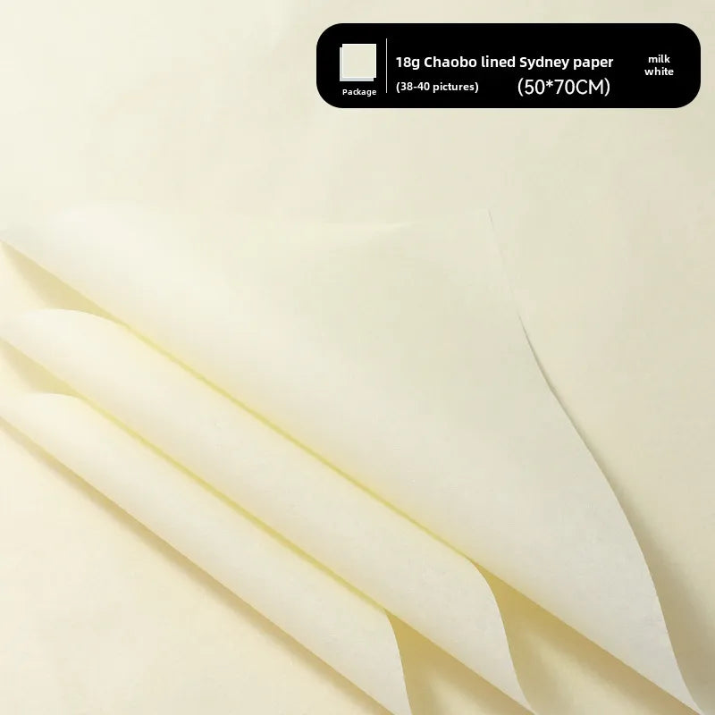 Sydney paper white bouquet packaging baking lining wrapping paper flowers floral wrapping paper hand-rolled paper preservative paper
