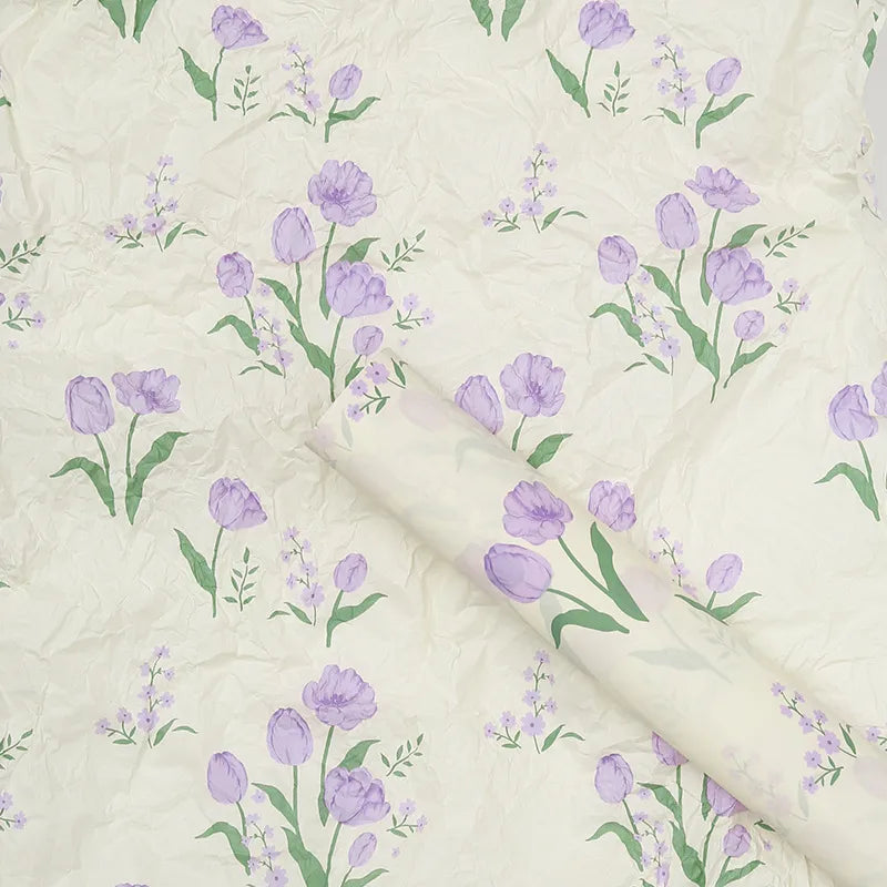 Sydney paper white bouquet packaging baking lining wrapping paper flowers floral wrapping paper hand-rolled paper preservative paper