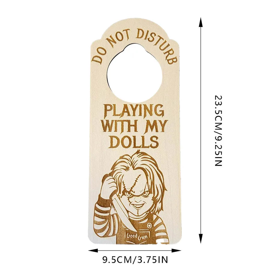 halloween letter wood holiday hanging ornaments