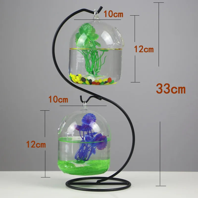 Simple Style Geometric Glass Ornaments Artificial Decorations