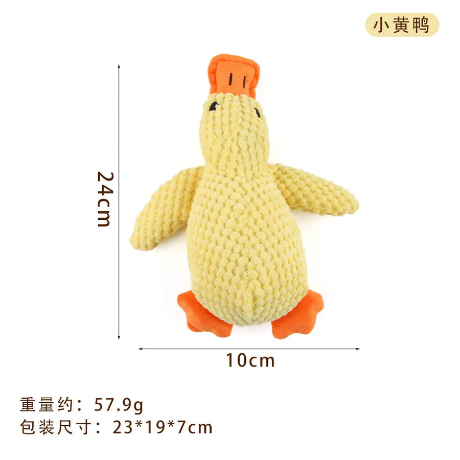 cute cloth animal pet toys