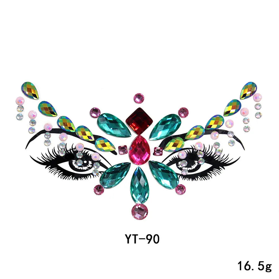 water droplets arylic tattoos & body art 1 piece
