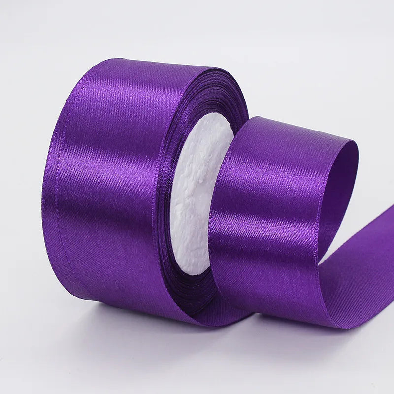 Modern Style Solid Color Polyester Holiday Wedding Birthday Party Supplies Gift Wrapping Supplies 1 Roll