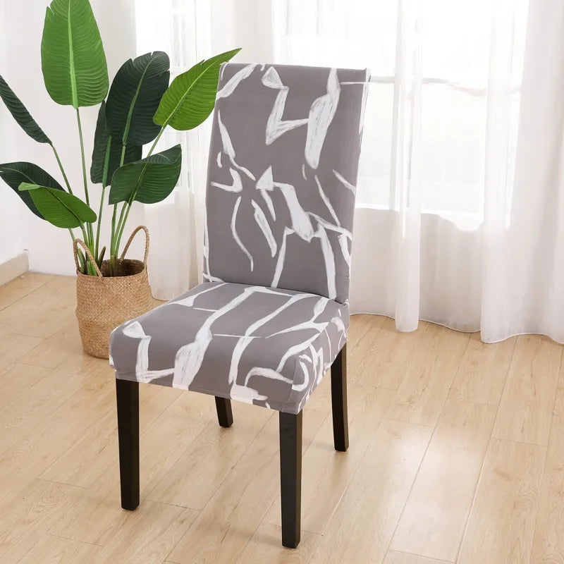 Chair Cover Hotel Chair Cover Dining Chair Cover One-piece Elastic Chair Cover Office Computer Seat Cover