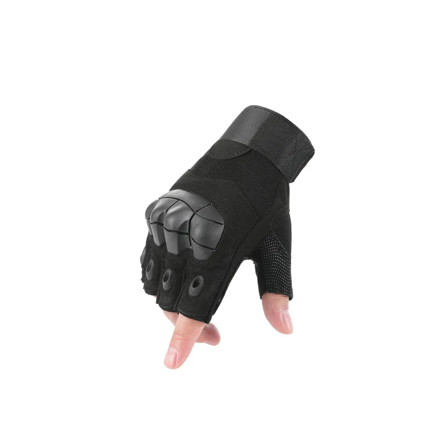 men's sports solid color nylon gloves