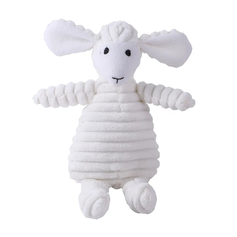 cute cloth animal pet toys