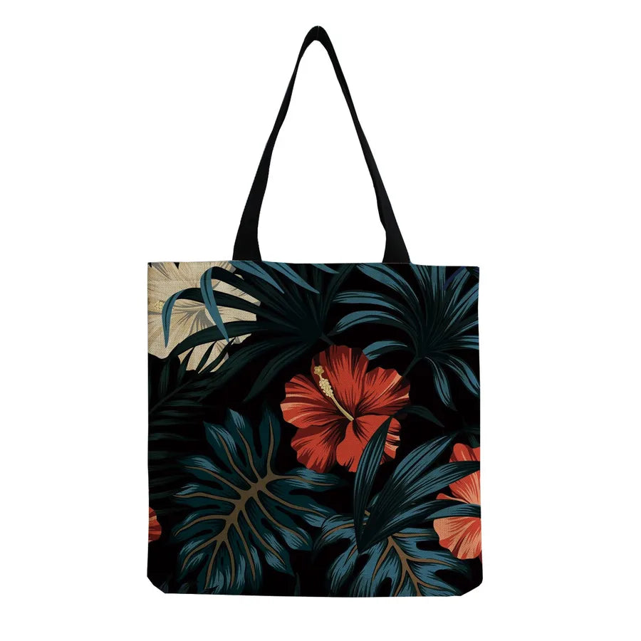women's fashion flower shopping bags