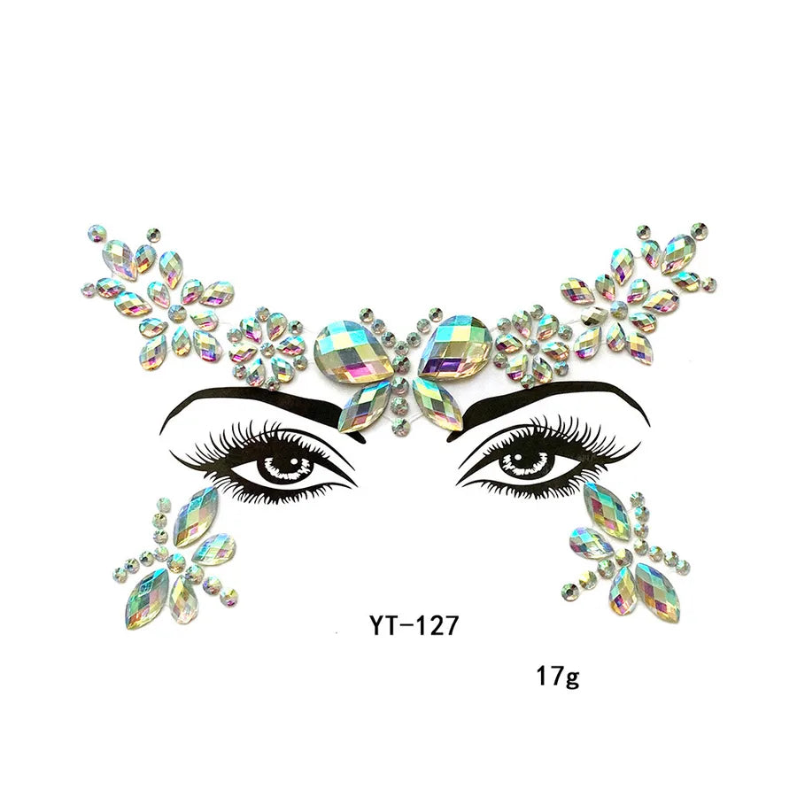 water droplets arylic tattoos & body art 1 piece