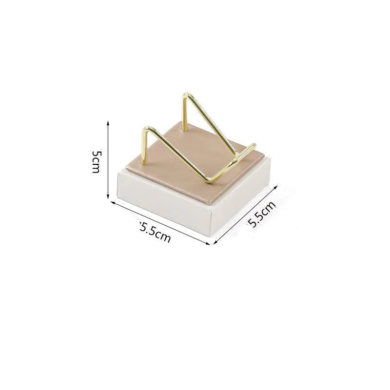 1 Piece PU IG Style Nordic Style Geometric Jewelry Display Jewelry Rack