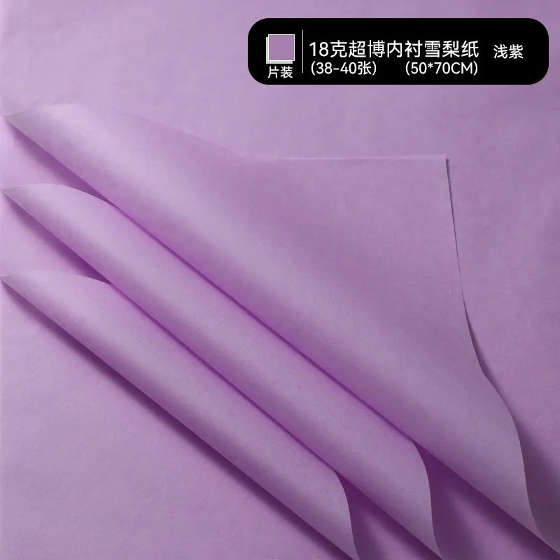 Sydney paper white bouquet packaging baking lining wrapping paper flowers floral wrapping paper hand-rolled paper preservative paper