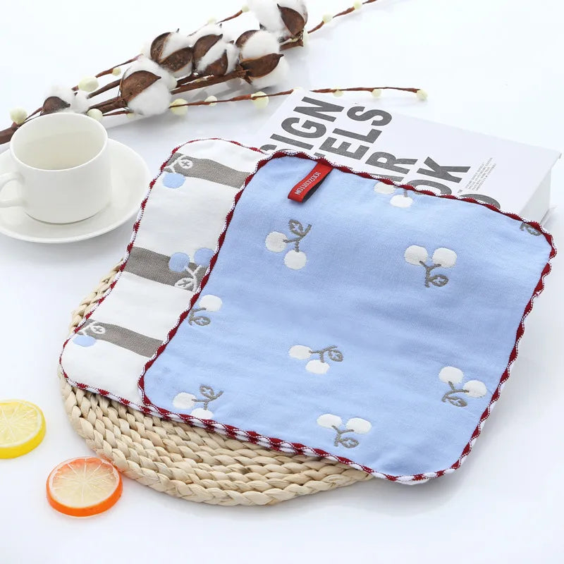 Cute Cartoon Cotton Burp Cloths Baby Accessories
