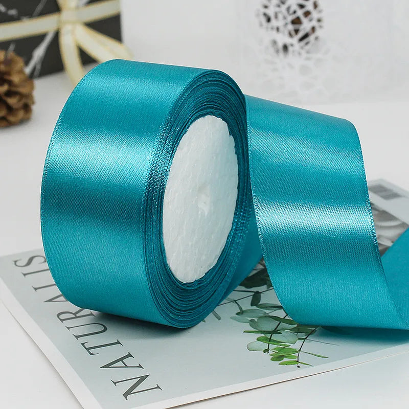 Modern Style Solid Color Polyester Holiday Wedding Birthday Party Supplies Gift Wrapping Supplies 1 Roll