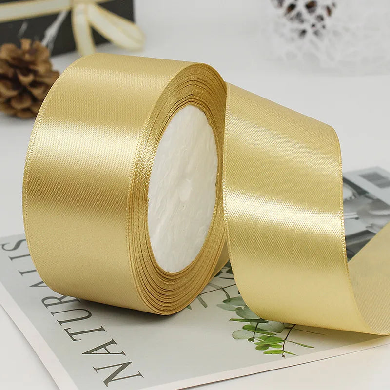 Modern Style Solid Color Polyester Holiday Wedding Birthday Party Supplies Gift Wrapping Supplies 1 Roll
