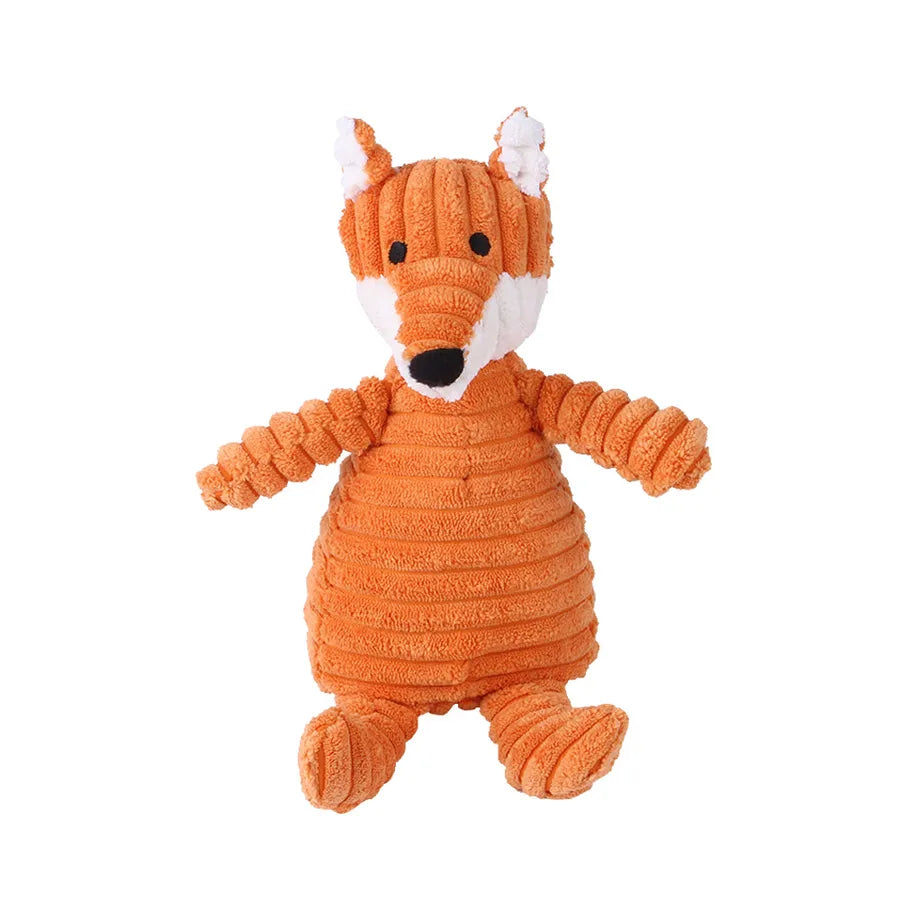 cute cloth animal pet toys