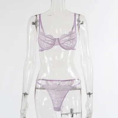 lace sexy lingerie two-piece set one-piece set