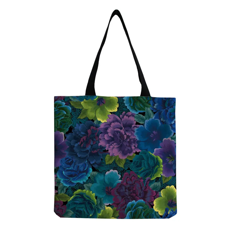 women's fashion flower shopping bags