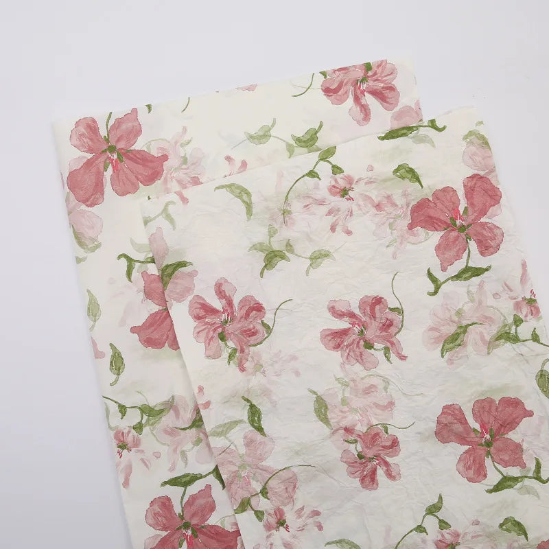 Sydney paper white bouquet packaging baking lining wrapping paper flowers floral wrapping paper hand-rolled paper preservative paper
