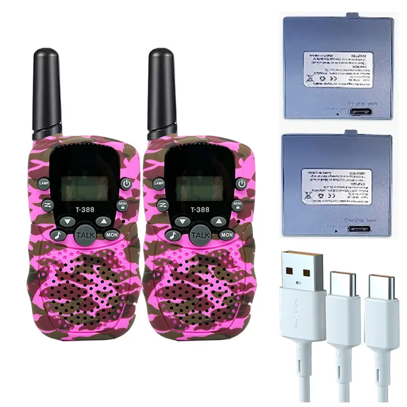 Children's Walkie-Talkie Multicolor Plastic Toys