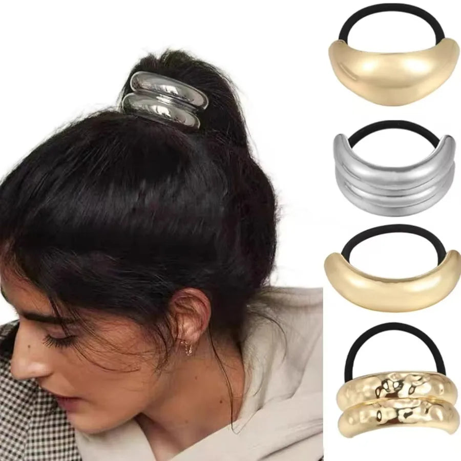 Vacation Streetwear Women's Scallop Starfish Alloy Plating Hair Tie