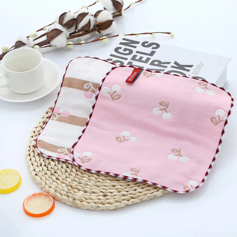Cute Cartoon Cotton Burp Cloths Baby Accessories