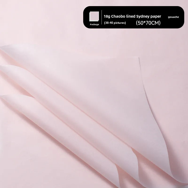 Sydney paper white bouquet packaging baking lining wrapping paper flowers floral wrapping paper hand-rolled paper preservative paper