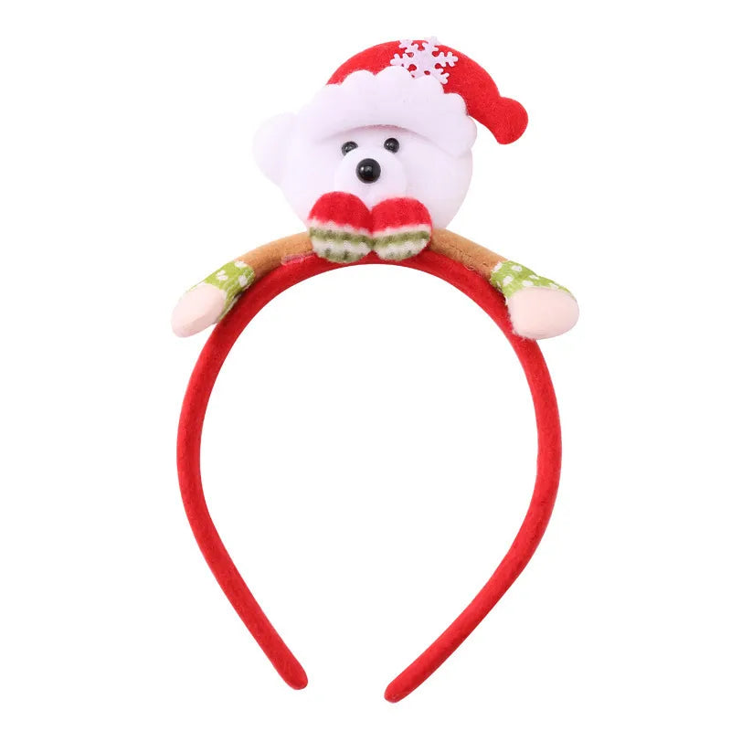 Christmas Cartoon Style Christmas Tree Snowman Snowflake Party Festival