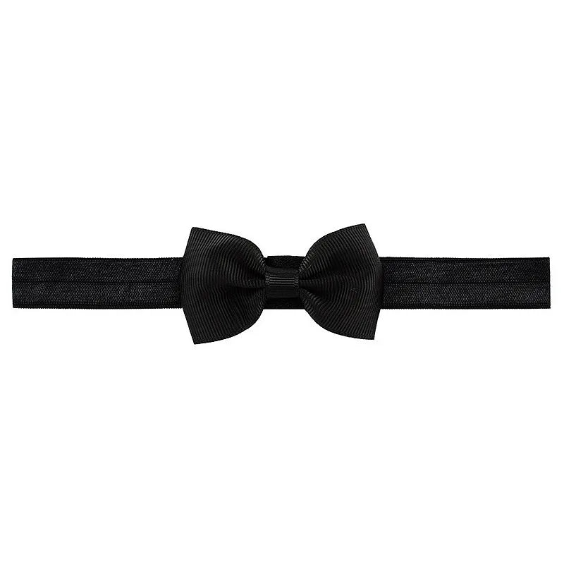 Explosive New Hairband Simple Kidsren's Multi-color Optional Bow Rib Single Knot Headband Hot Sale