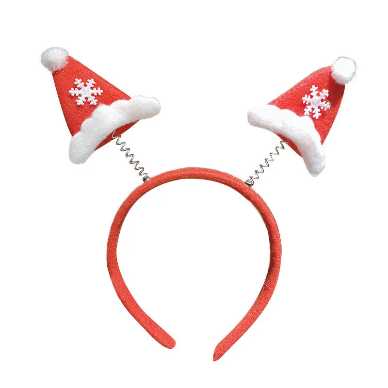 Christmas Cartoon Style Christmas Tree Snowman Snowflake Party Festival