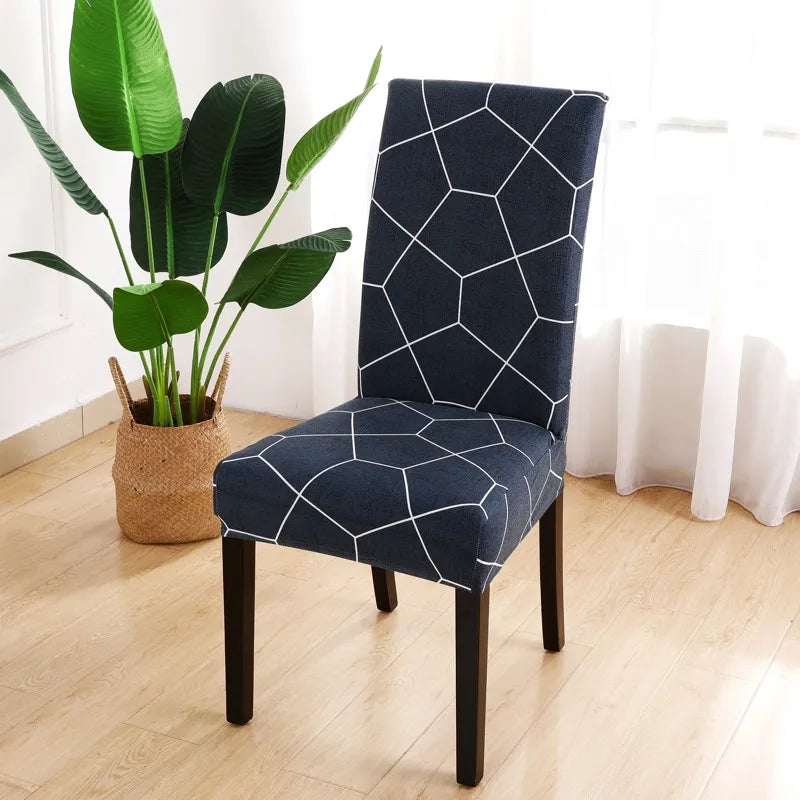 Chair Cover Hotel Chair Cover Dining Chair Cover One-piece Elastic Chair Cover Office Computer Seat Cover