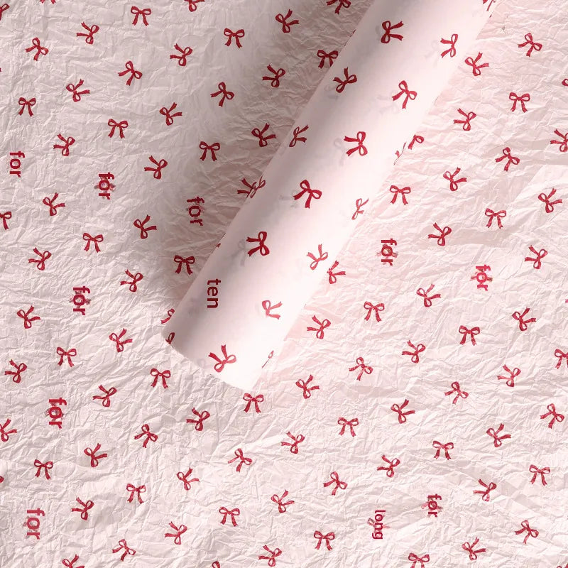 Sydney paper white bouquet packaging baking lining wrapping paper flowers floral wrapping paper hand-rolled paper preservative paper