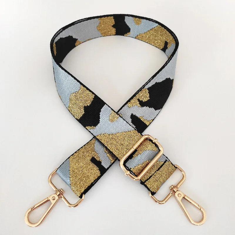 new wide camouflage webbing adjustable shoulder messenger long strap
