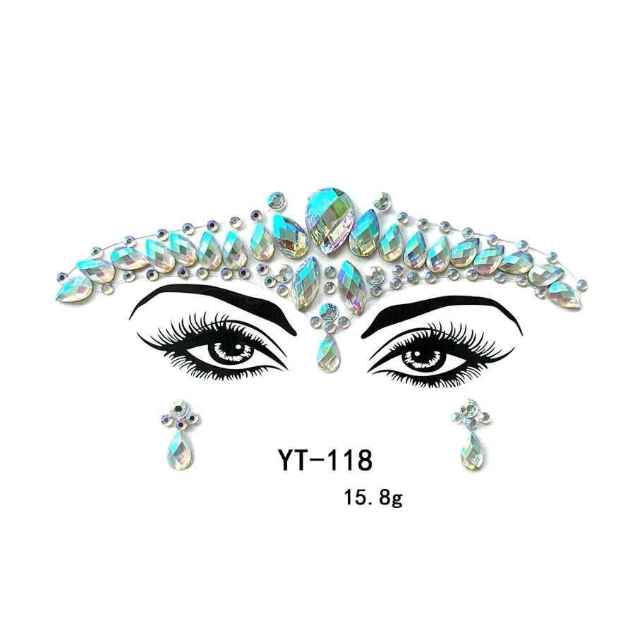 water droplets arylic tattoos & body art 1 piece