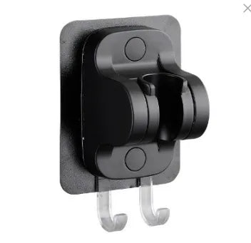 Spray shower booster shower head frosted black hand-held shower head suit five-speed multi-function universal interface