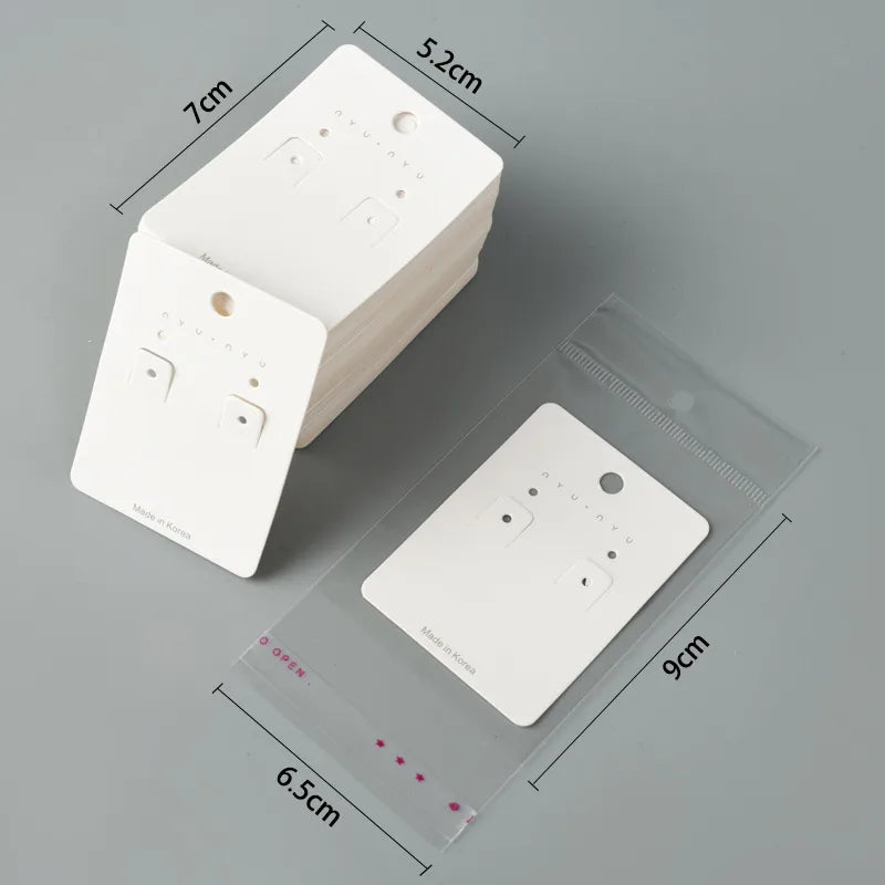 simple style letter solid color paper printing paper card 1 piece