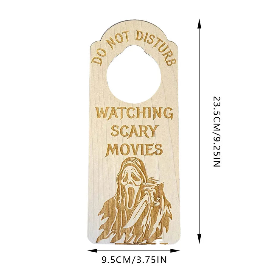 halloween letter wood holiday hanging ornaments