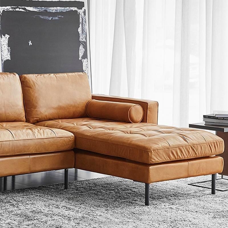 Porto Three Seater Sofa, Real Leather