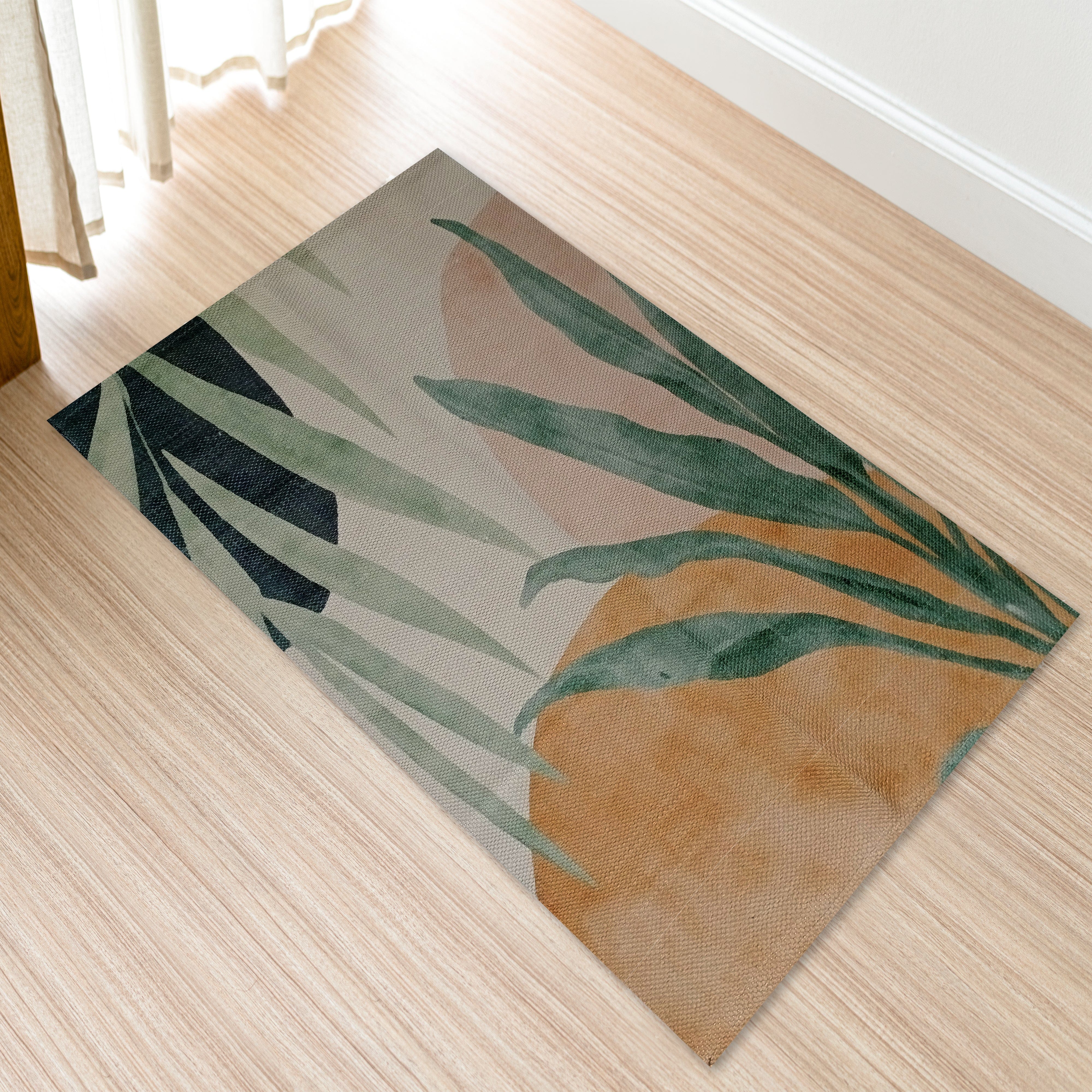 OLIVIA ROCCO Printed Rug Sabine Design Modern Non Slip Soft Durable Floor Rug for Living Room Bedroom Office Sabine Color