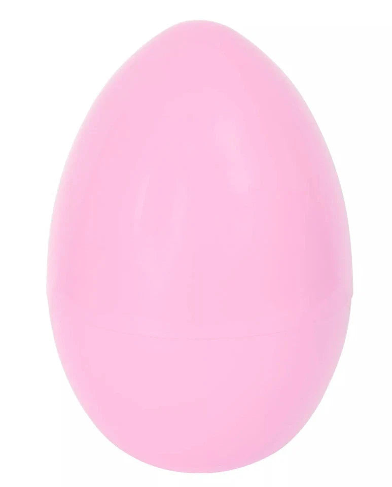 Giant Fillable Plastic Easter Egg Baby Pink 14 Inch