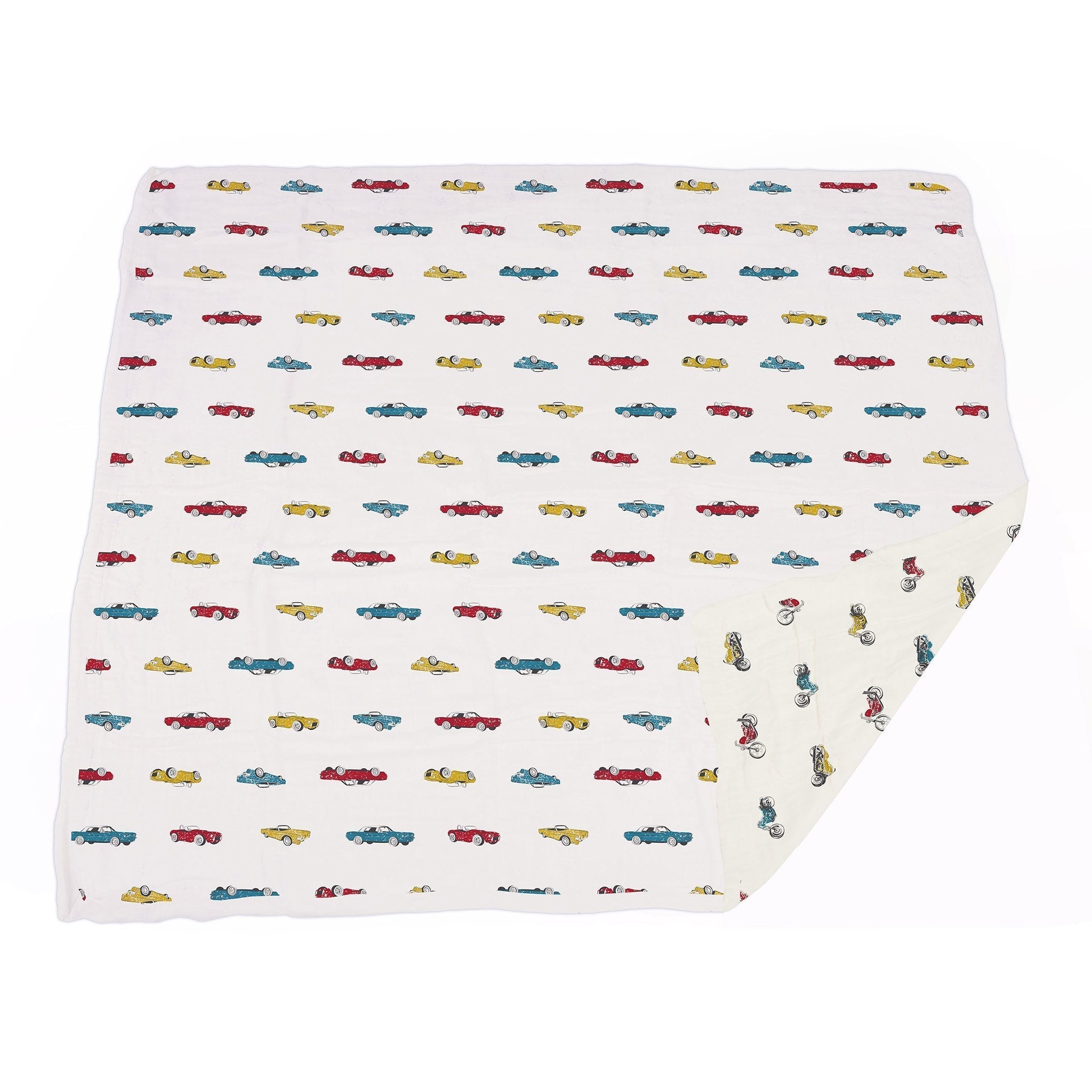 Vintage Muscle Cars and Motorcycles Newcastle Blanket
